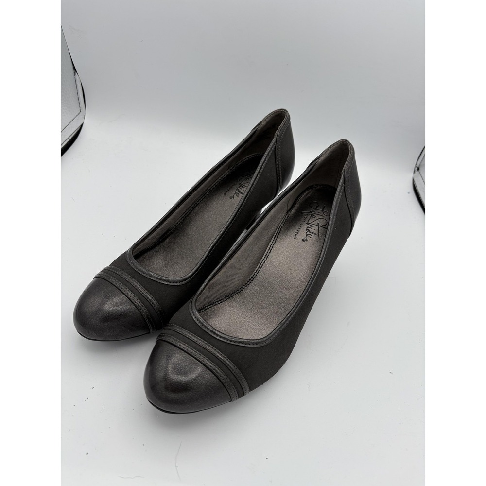 LifeStride Soft System Shoes Womens Size 9 Kitten Heel Pumps Comfort Work